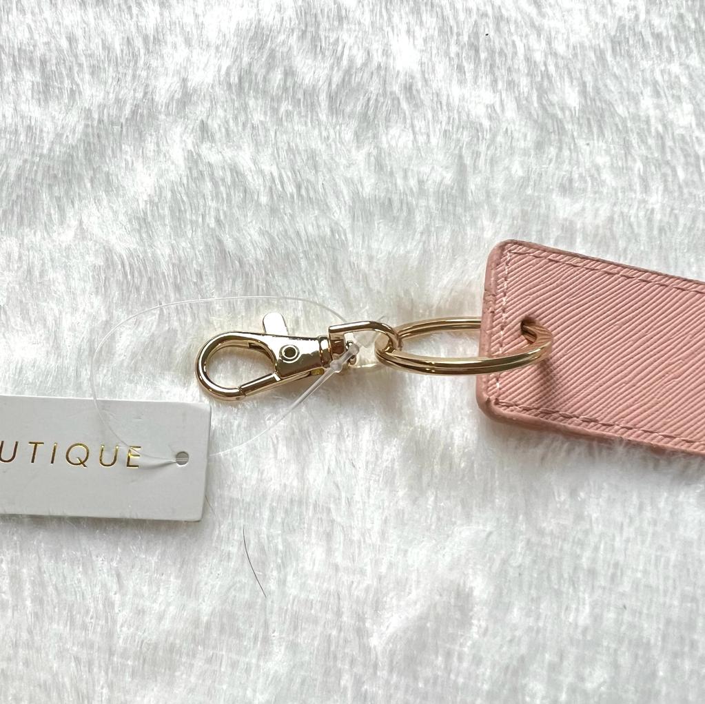 Rectangular Key Clip - Soft Pink