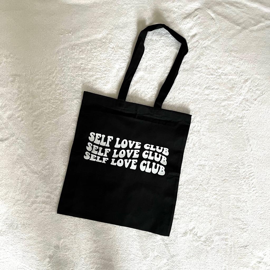 "Self Love Club" Tote Bag