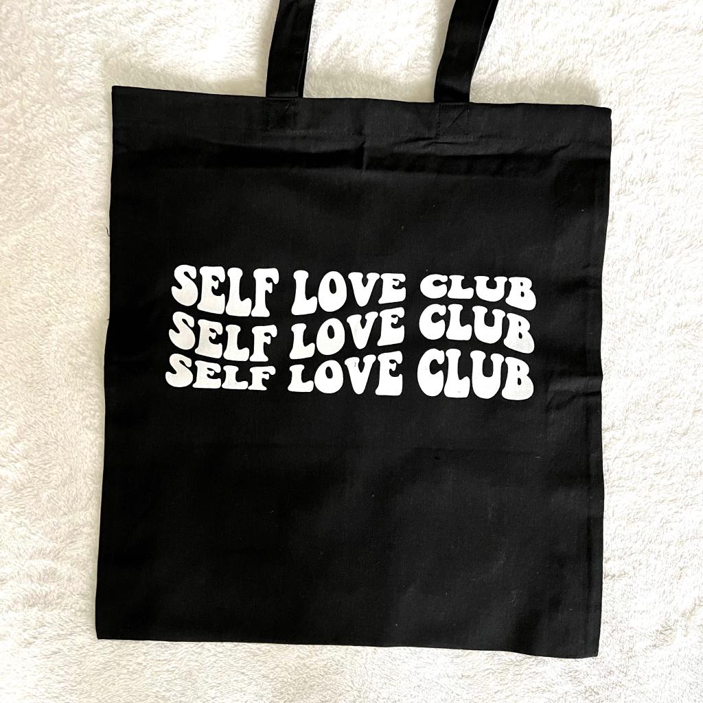 "Self Love Club" Tote Bag