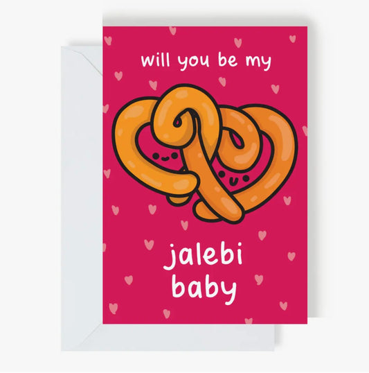 Will you be my Jalebi Baby Greeting Card