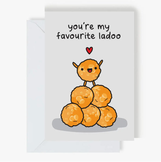 You're my Favorite Ladoo Greeting Card